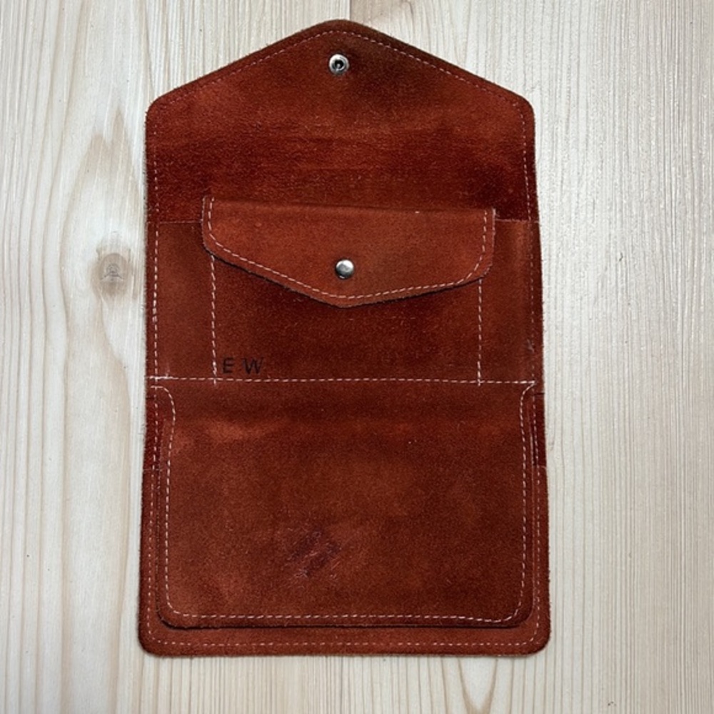 Vintage Suede Wallet - Picture 4 of 9